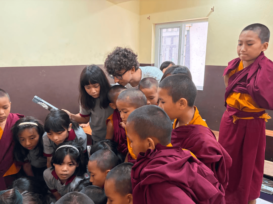 Teaching in a Monastery in Nepal